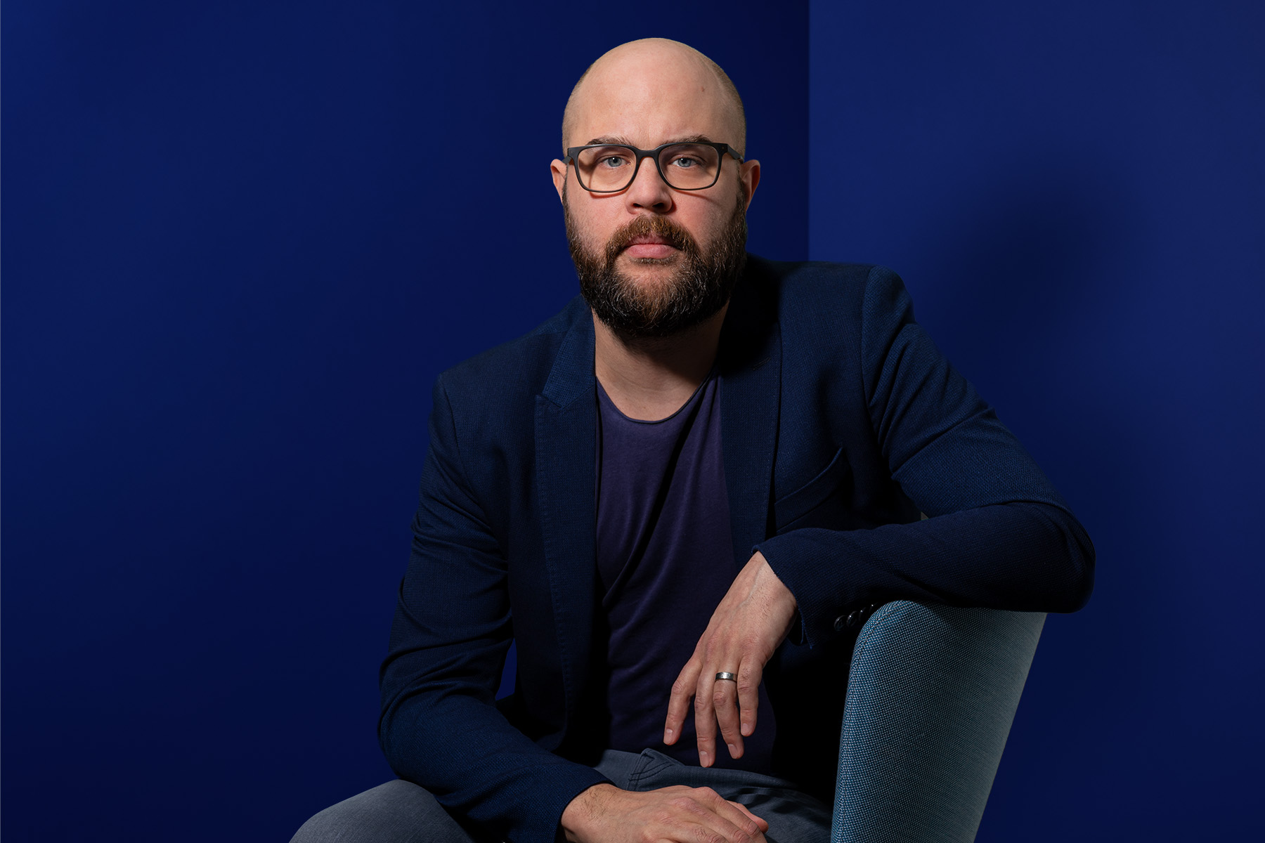 David Hughes, chef inom verksamhetsområde säkerhetsskydd vid Säkerhetspolisen.